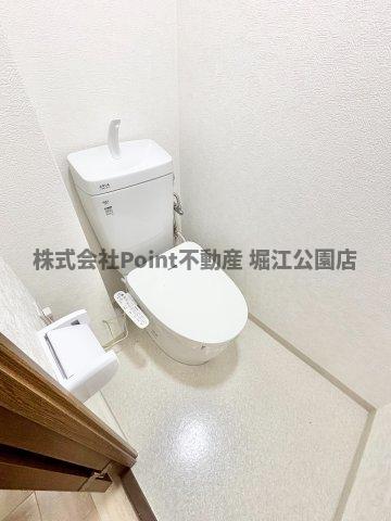 地下鉄長堀鶴見緑地線 松屋町駅 徒歩1分 11階建 築28年のトイレ写真