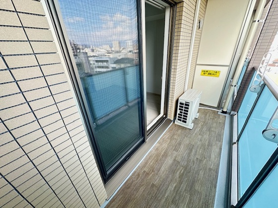 バルコニー　※別部屋の写真です