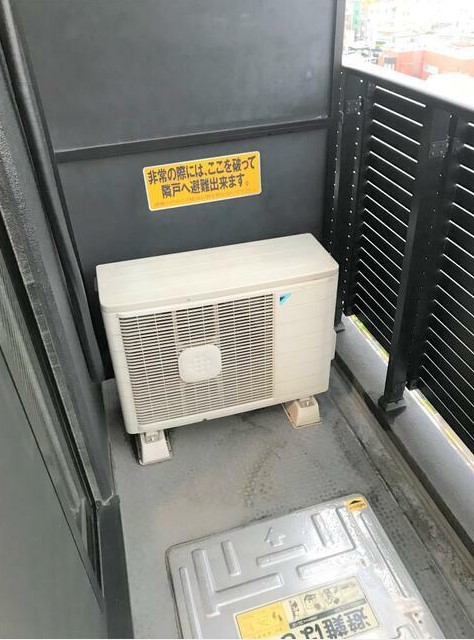 バルコニー　落ち着いた時間を過ごせるバルコニーです