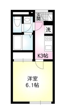 プランドール前野町の間取り写真