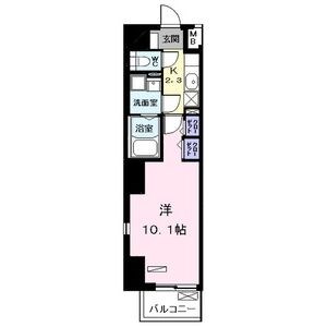 地下鉄東山線 名古屋駅 徒歩7分 10階建 築11年の間取り写真