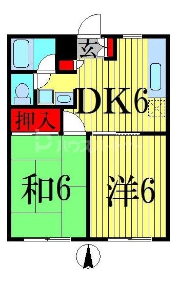 レグルスの間取り写真