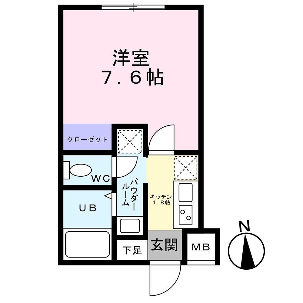 クレシエンテ大和町の間取り写真