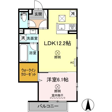 campanella上大須賀の間取り写真