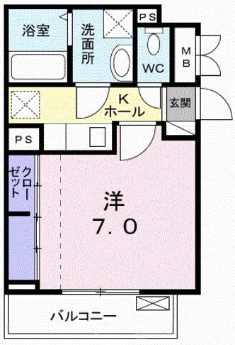 東武伊勢崎線 春日部駅 徒歩10分 3階建 築7年の間取り写真