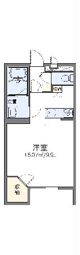 レオパレスルーチェの間取り