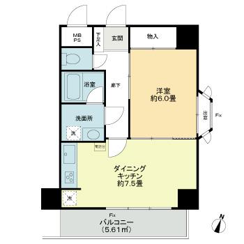 ライオンズマンション湯河原第3の間取り