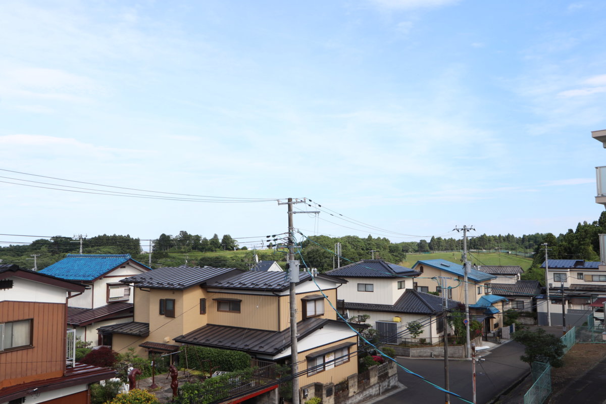 【名取市名取が丘のマンションの眺望】