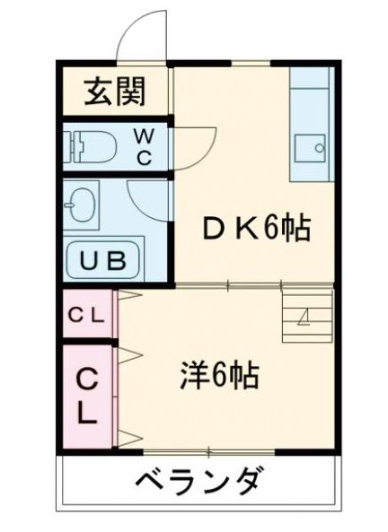 アクセスコートIIの間取り