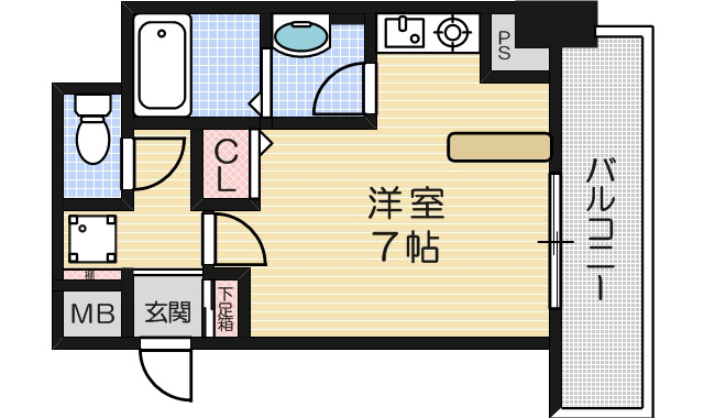 アスヴェル東本町の間取り