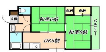 神戸市垂水区星が丘のマンションの間取り