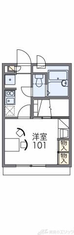 レオパレスアクトの間取り