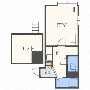 アップルハウス新札幌の間取り