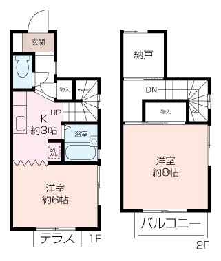 シルキーハウスKの間取り