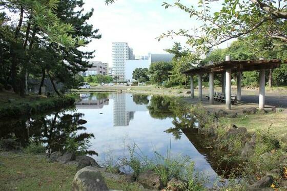 【Ａｐｒｉｃｏｔ　Ｇａｒｄｅｎの公園】