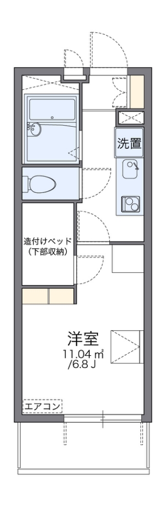 レオパレスＴＯＷＡの間取り