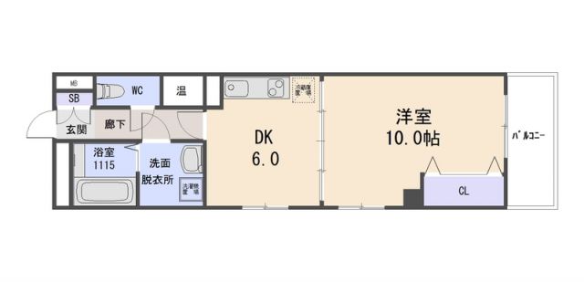 ウィステリア参番館の間取り