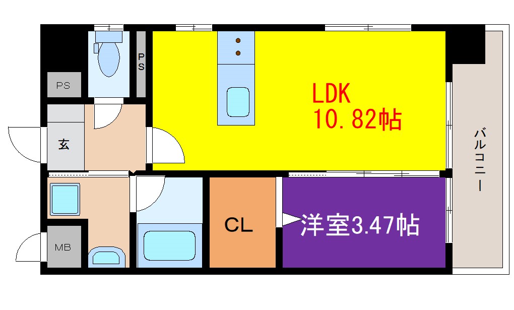 ザ小倉の間取り