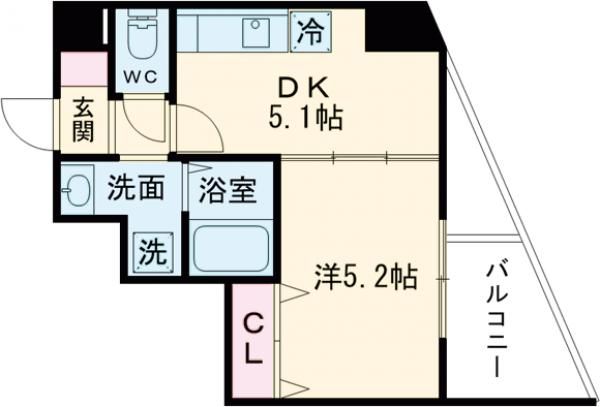 （仮称）右京区西京極浜ノ本町の間取り