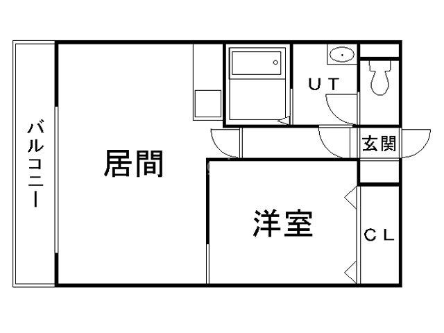 【札幌市白石区南郷通のマンションの間取り】