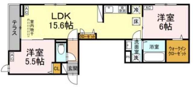 仮称）世田谷区大蔵1丁目PJ新築工事の間取り