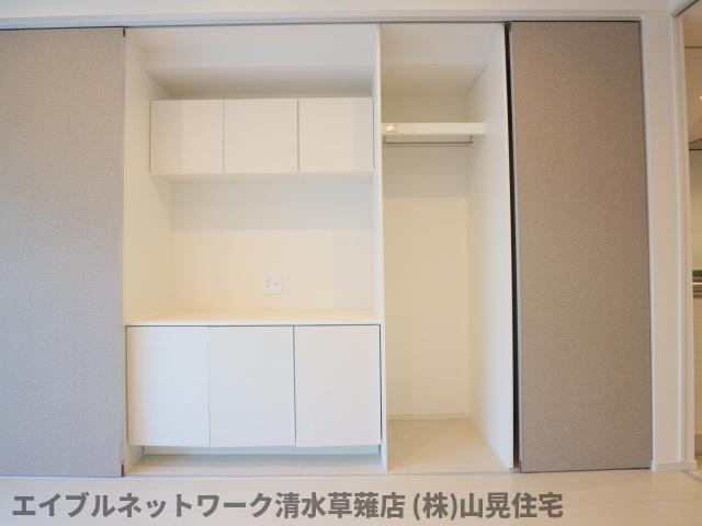 【静岡市葵区瀬名川のマンションの収納】