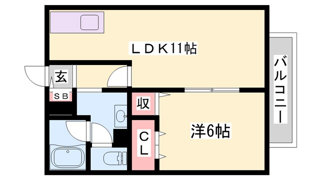 エバーグレースIIの間取り