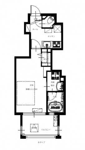 BAUHAUS Ujina　No.19の間取り