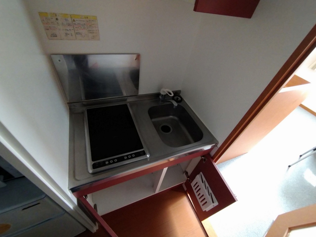 キッチン　シングルレバー設置