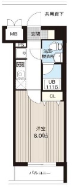 レオーネ南千住IIの間取り