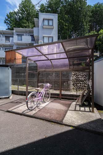 建物外観　駐輪場