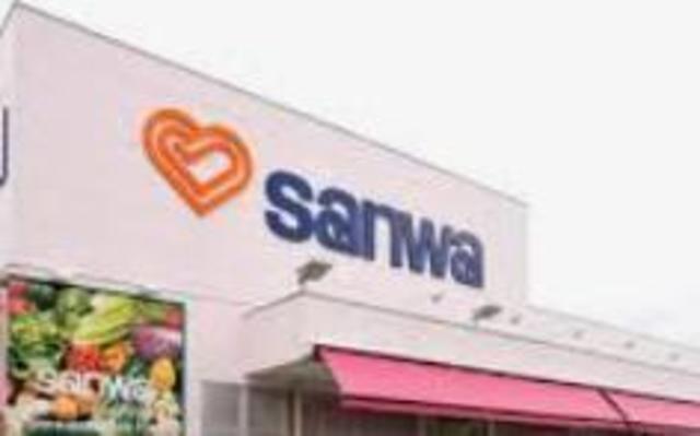 スーパー　sanwa鴨志田店（スーパー）まで827m