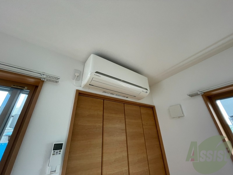 その他設備　エアコンが付いているので夏も冬も快適ですね～