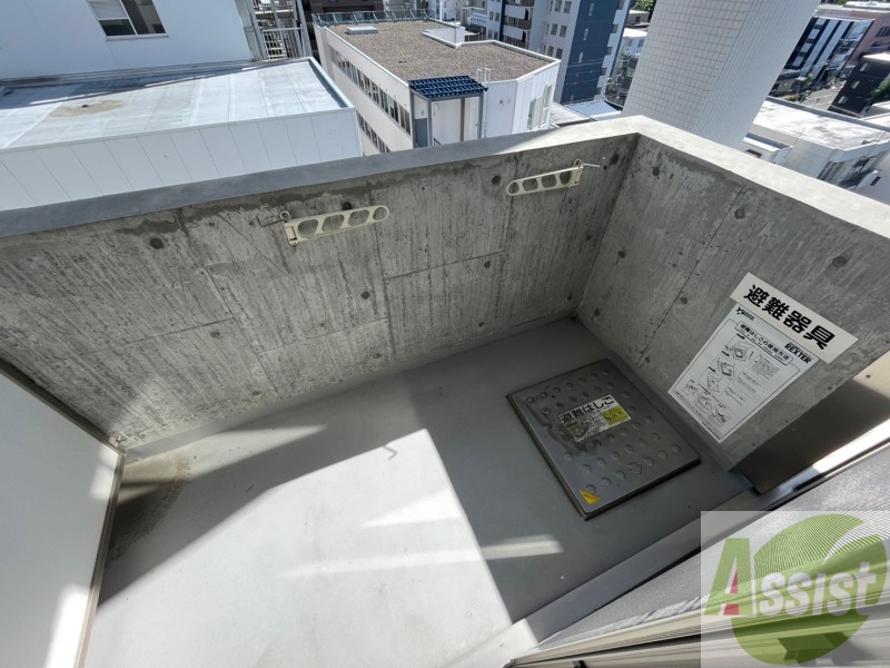 バルコニー　バルコニーからの景色を撮ってみました～。