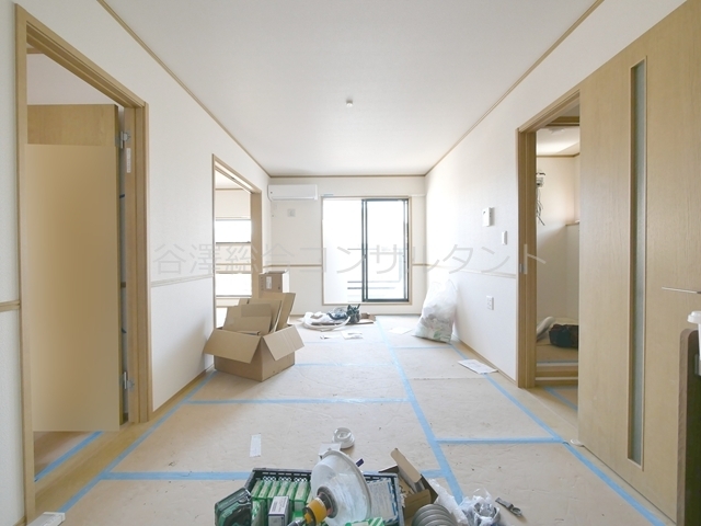 居室・リビング　エアコン付、ＬＤＫ（建設中）