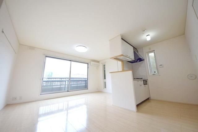 居室・リビング　人気のある対面式キッチン