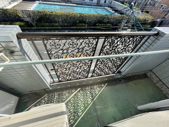 バルコニー　※別部屋の写真です