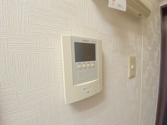 セキュリティ　※別部屋の写真です