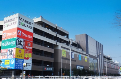 ショッピングセンター　マーケットスクエア川崎イースト（ショッピングセンター）まで451m