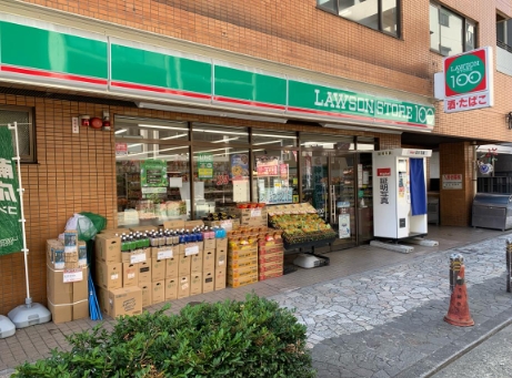 コンビニ　ローソンストア100川崎本町2丁目店（コンビニ）まで131m