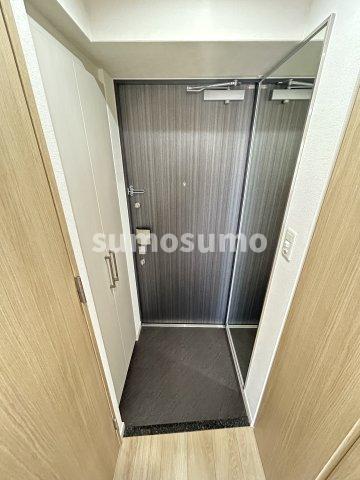 玄関　落ち着いた玄関です