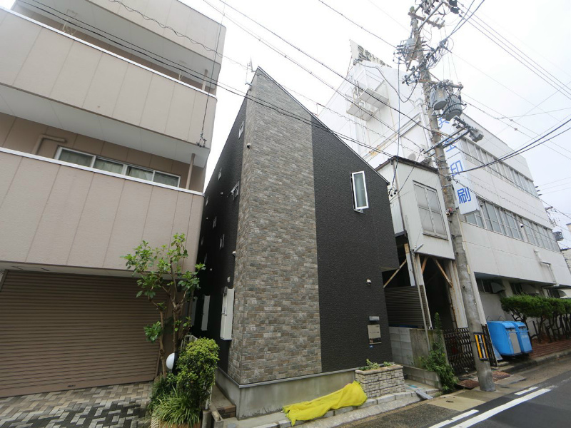 建物外観　外観　デザイナーズ　光インターネット無料
