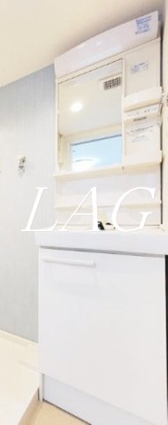 洗面設備　洗面台です。