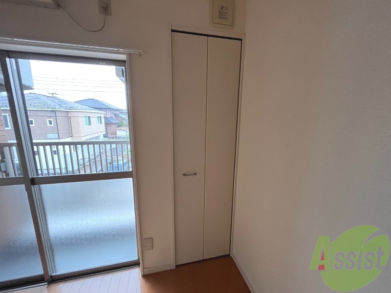 収納　ここに収納があります。収納があると部屋が広く使えます。