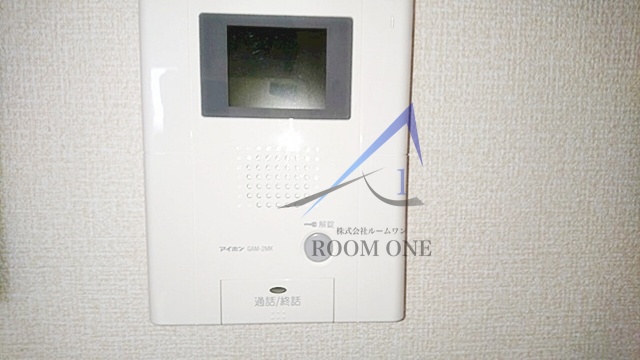 セキュリティ　モニター付きインターホンです。