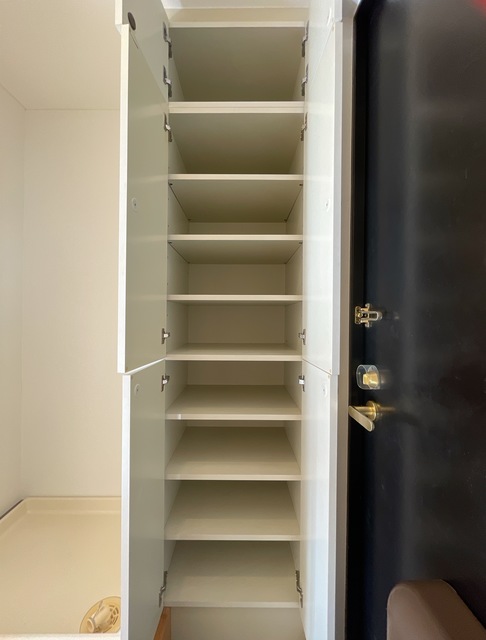 収納　沢山入るシューズボックス付き