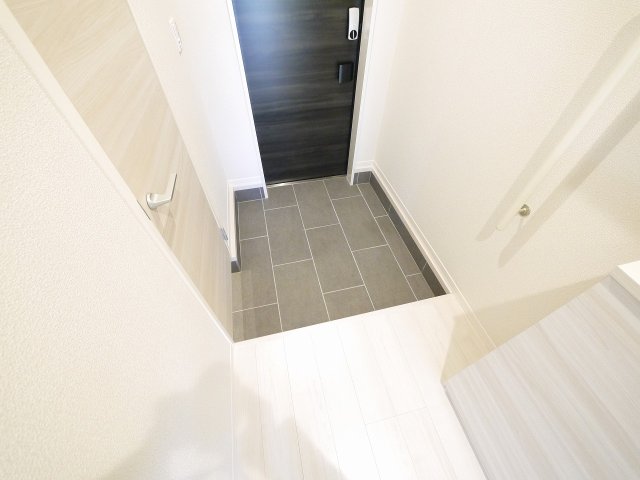 玄関　ゆったりとした玄関です