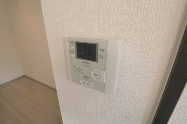 セキュリティ　モニター付きで安心♪