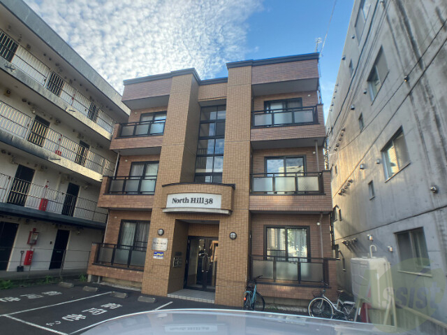 建物外観　札幌市北区北三十八条西「ノースヒル３８」