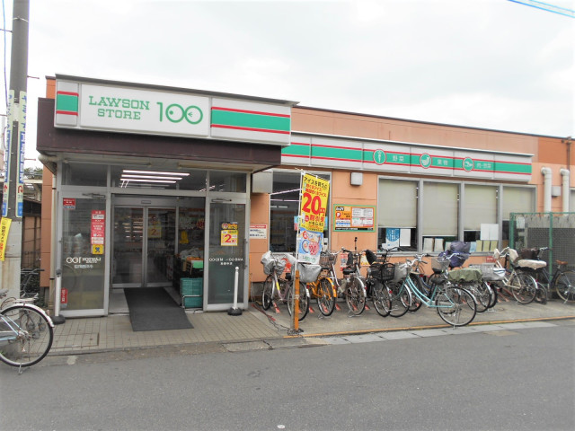 コンビニ　ローソンストア１００小川西町店（コンビニ）まで35m